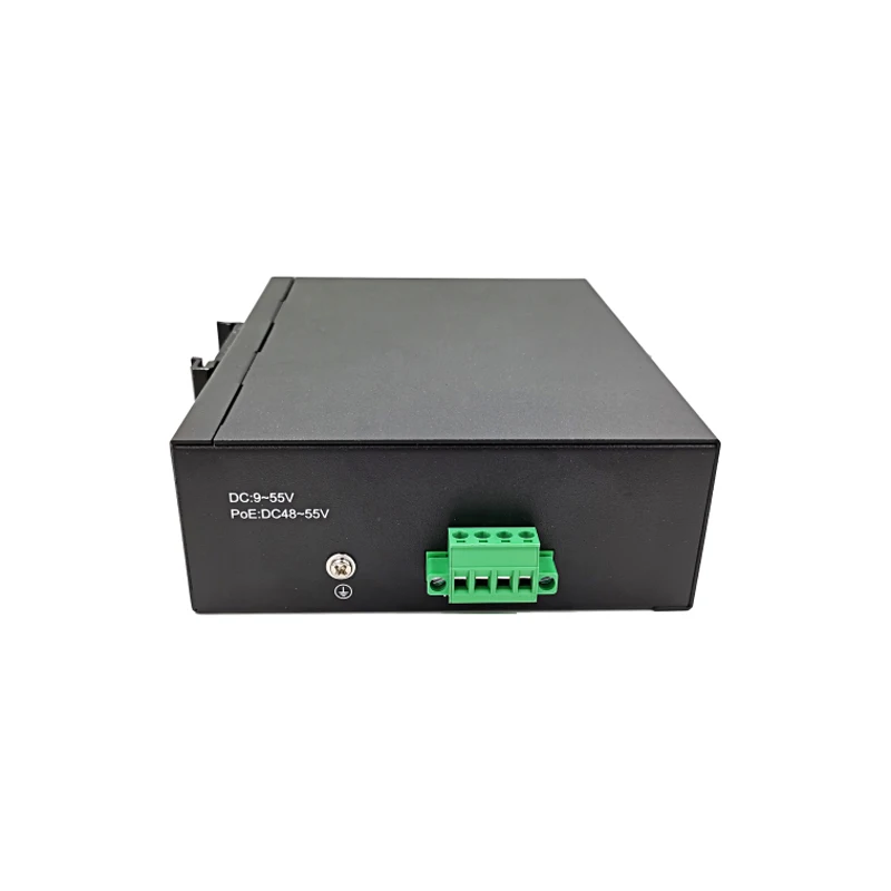 Switch di rete ad anello in fibra ottica Gigabit IDM-7452D Switch gestito Gigabit a 10 porte di grado industriale guida DIN