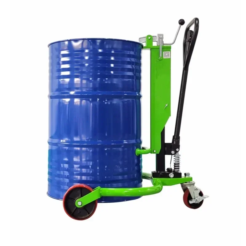 Hydraulic Drum Truck Handling Truck Manual Trolley Drum Loading and Unloading Trailer Forklift/