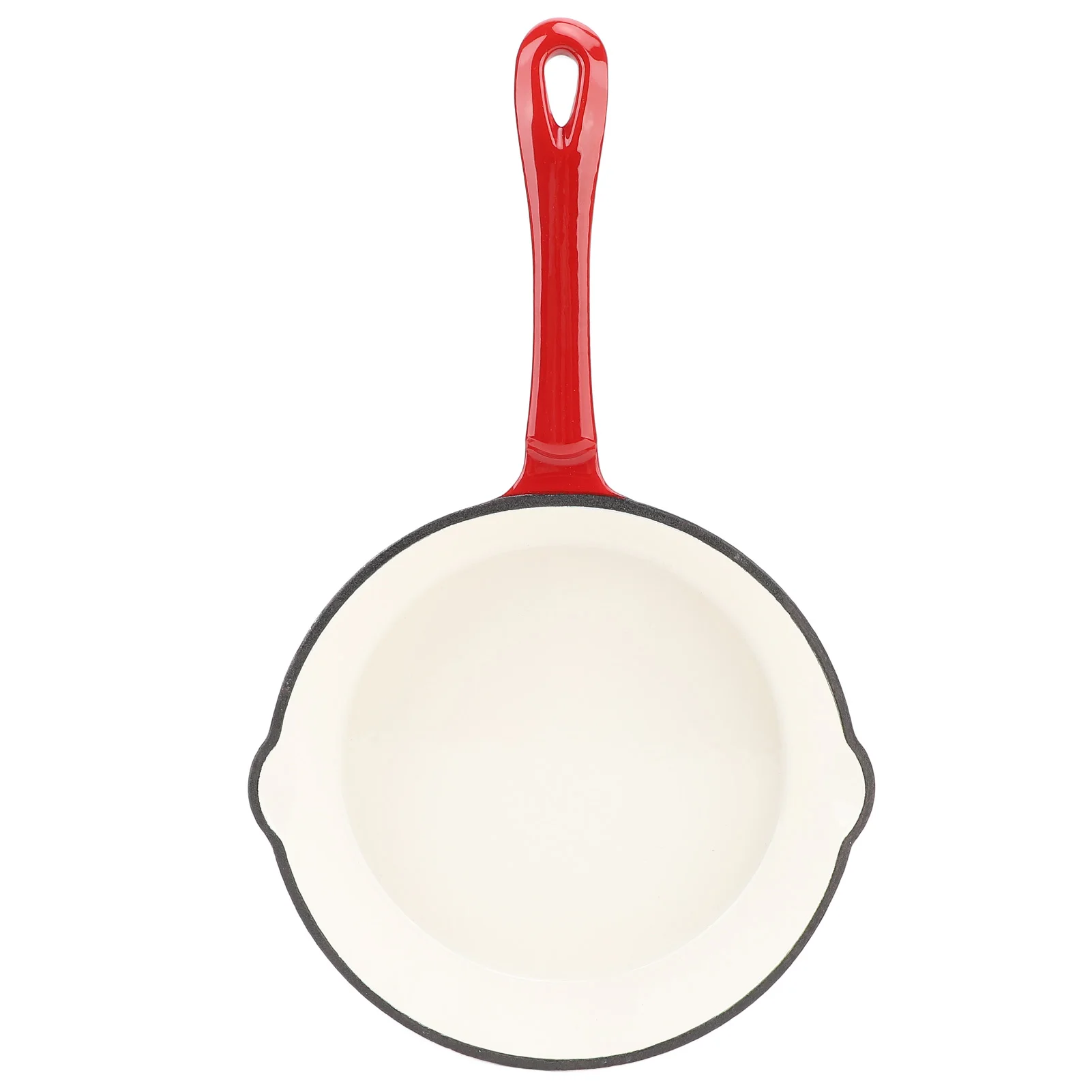 Premium Cast Iron Frying Pan Non-Stick Skillet for Omelettes and Steak Enamel Cookware for Induction and Gas Stoves