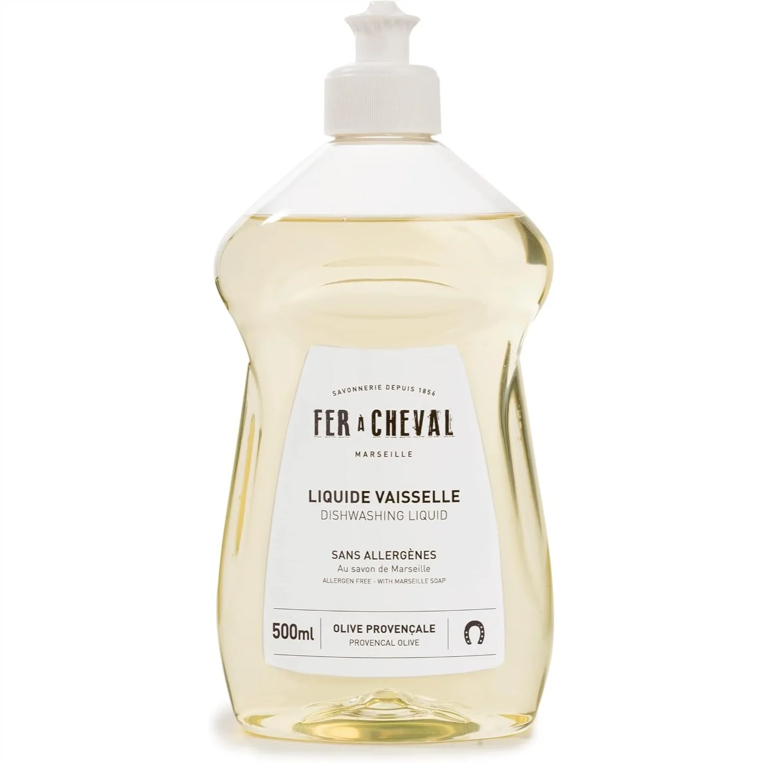 

Marseille Dishwashing Soap, Olive Oil Based, Liquid Dish Soap 16.9 fl oz