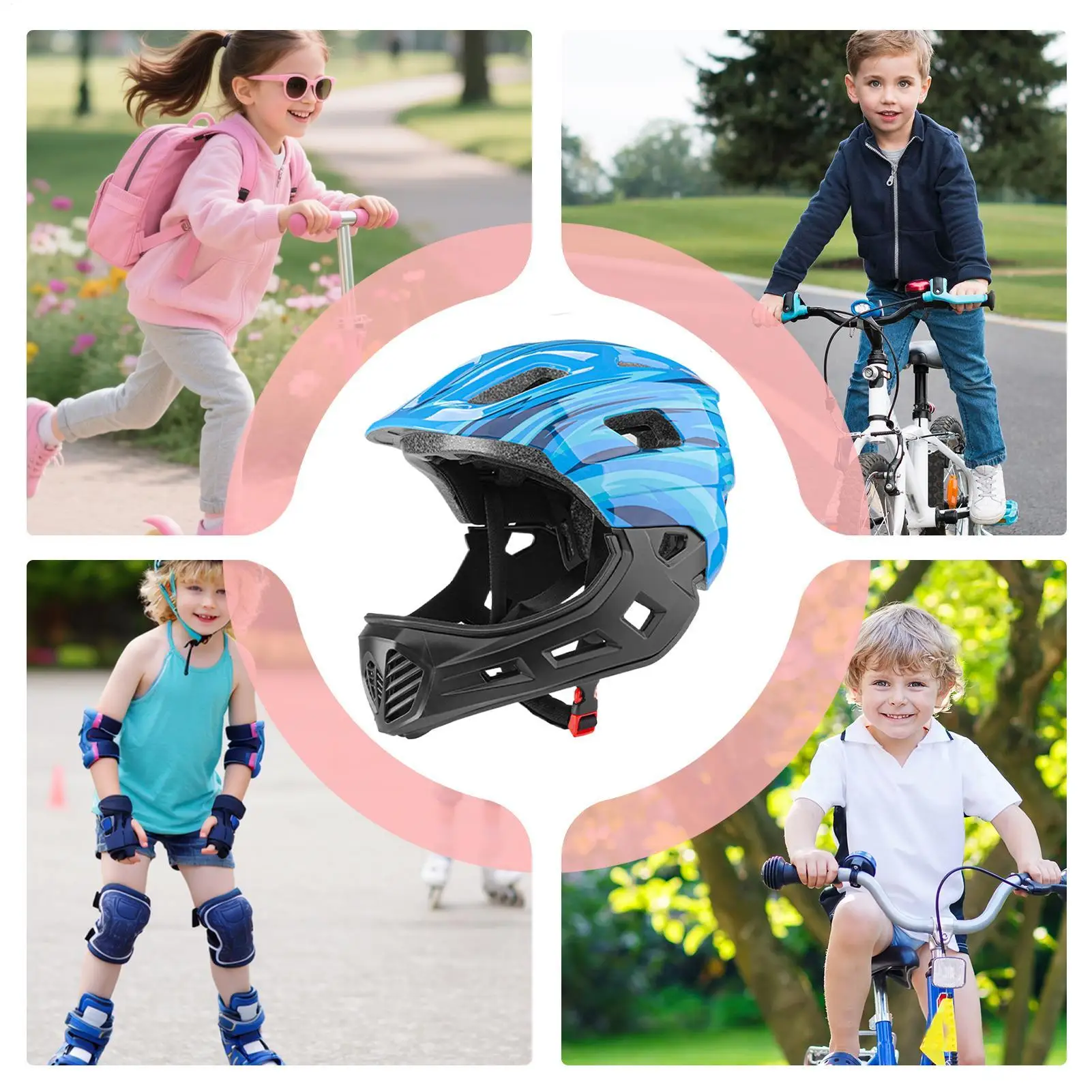 

Skateboard Helmet Lightweight Safety Protection Hat Bike Helmet For Cycling For Kid Boys Girls Children Skateboarding Roller