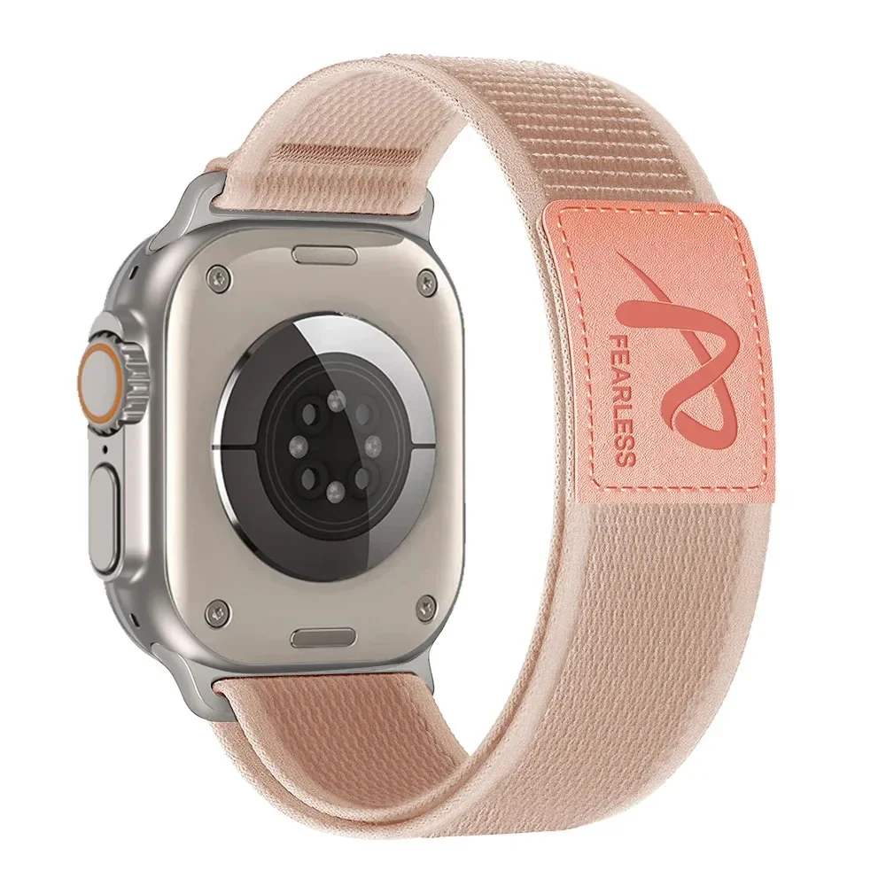 Trail Loop Nylonarmband für Apple Watch Ultra 3 2 49 mm/11 10 46 mm 42 mm Sportarmband iWatch 9 8 7 6 5 SE 3 45 mm 44 mm 41 mm 40 mm