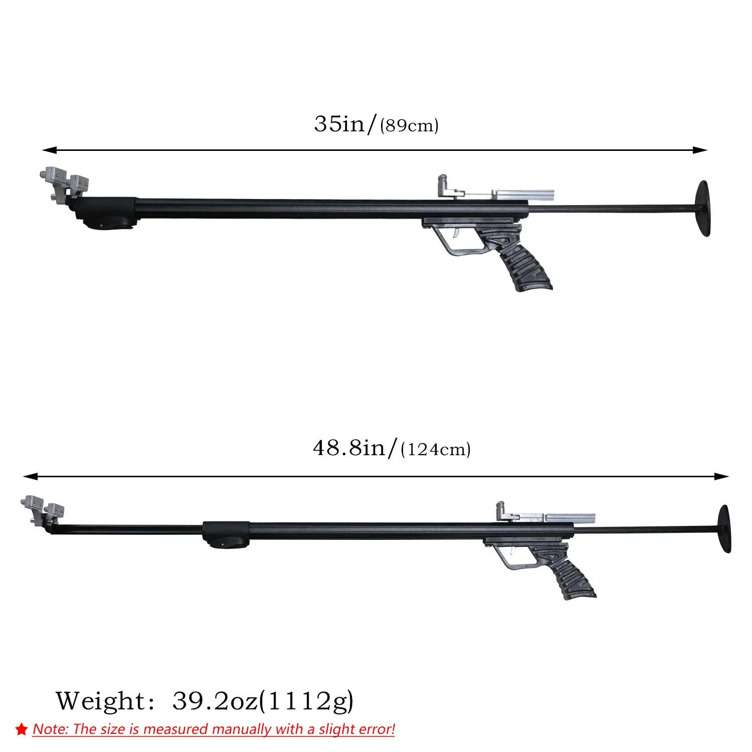 Adjustable Long Slingshot for Outdoor Hunting Heavy Duty Telescopic Frame Catapult Extendable Design for Powerful Shooting Games