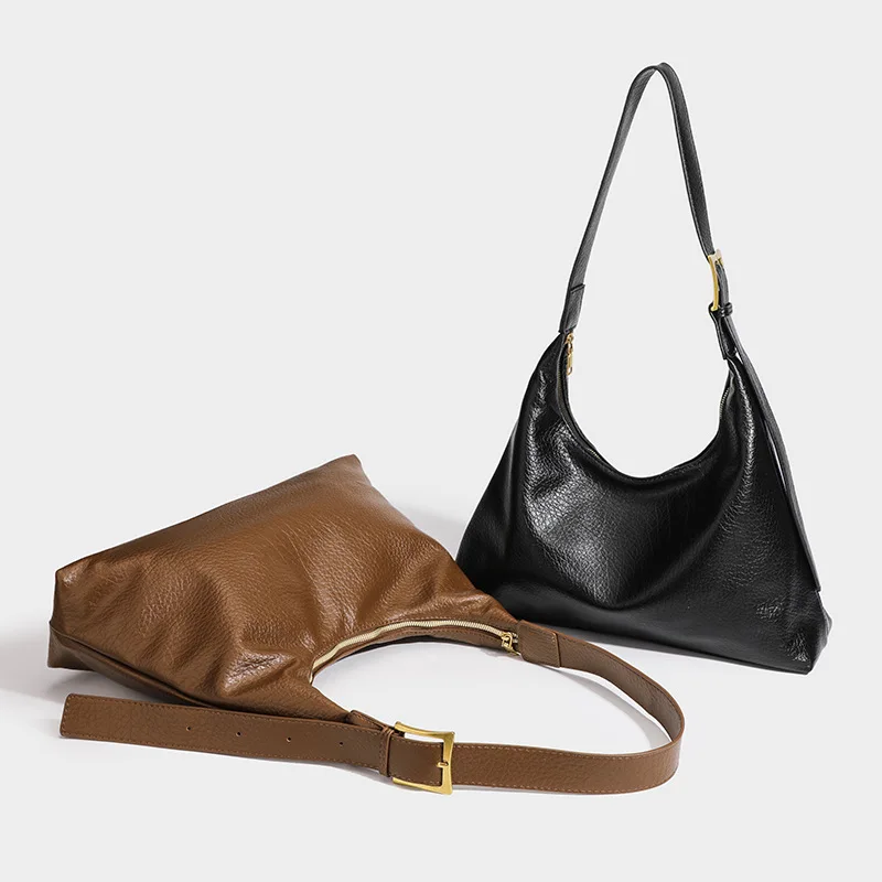 

European American Lady Messenger Bag Vintage Concise Design Large Capacity Woman Bags Tote Bag Pillow-Style Women Tote Bag C203