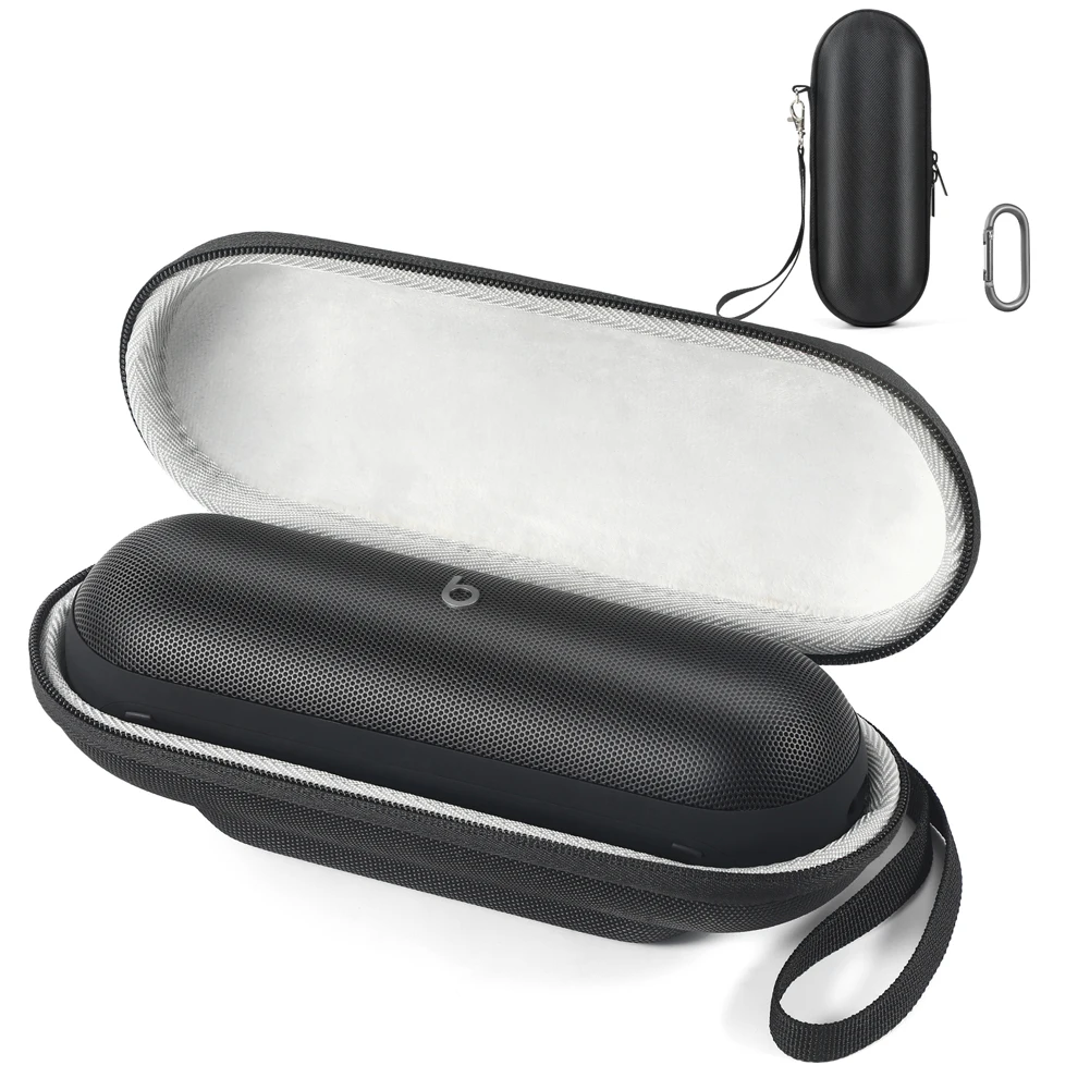 Portable Travel Case Shockproof Hard Protective Case Anti-Scratch Travel Carrying Storage Protective Bag for Beats Pill Speaker