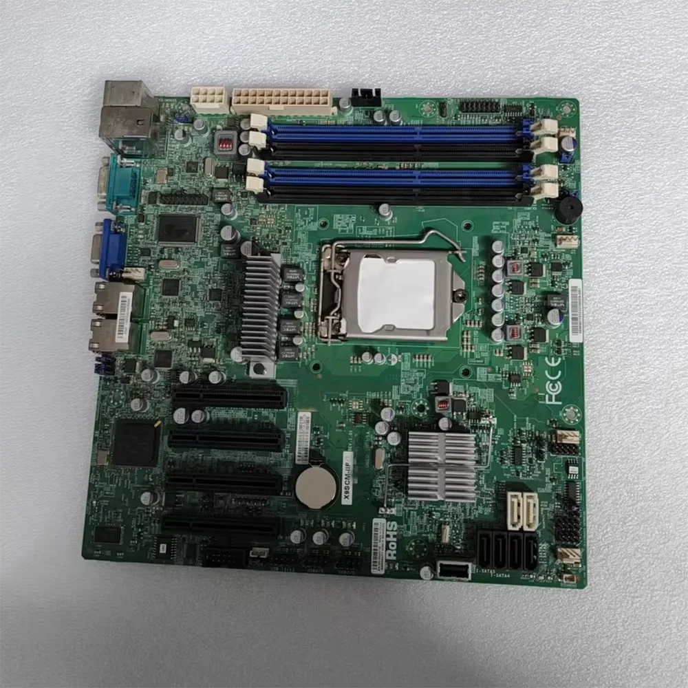 

Материнская плата LGA1155 C204 E3 I3 Single channel MATX H81 X9SCM-iif