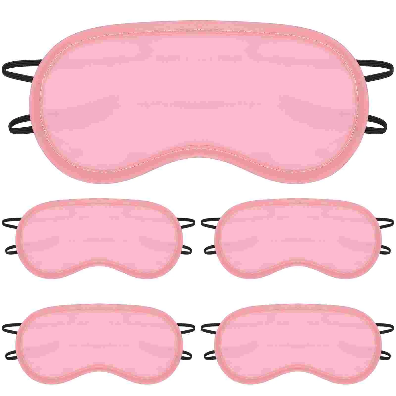 Eye Mask Adjustable Suitable with No Pressure on the Eyes Breathable and Light Blocking Eye Mask Black Disposable Blindfolds