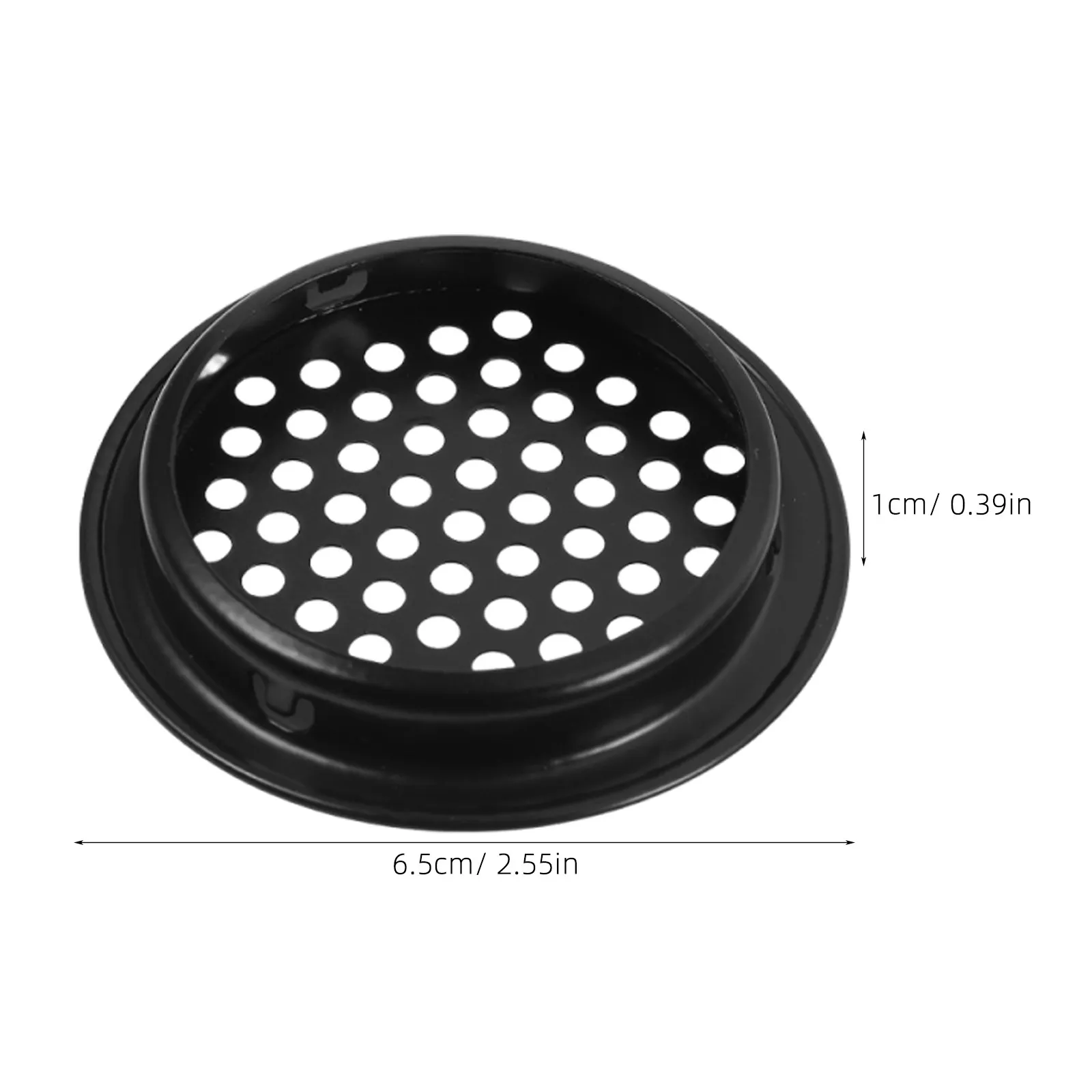 20Pcs Stainless Steel Round Vent Covers Circle Mesh Kitchen Cabinet Ventilation Hole Cover Moisture Odor Prevention