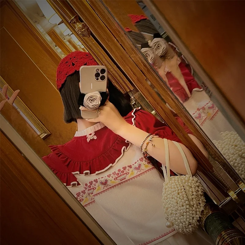 

Женская летняя рубашка Vimas с винтажным баварским вышитым узором, из льна и хлопка, комфортная, дышащая, стандартного кроя