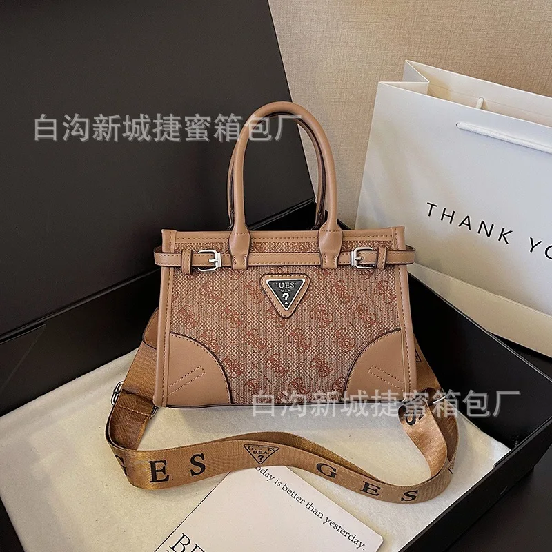 2024 new high-quality tote bag European and American fashion niche design shoulder crossbody bag сумки