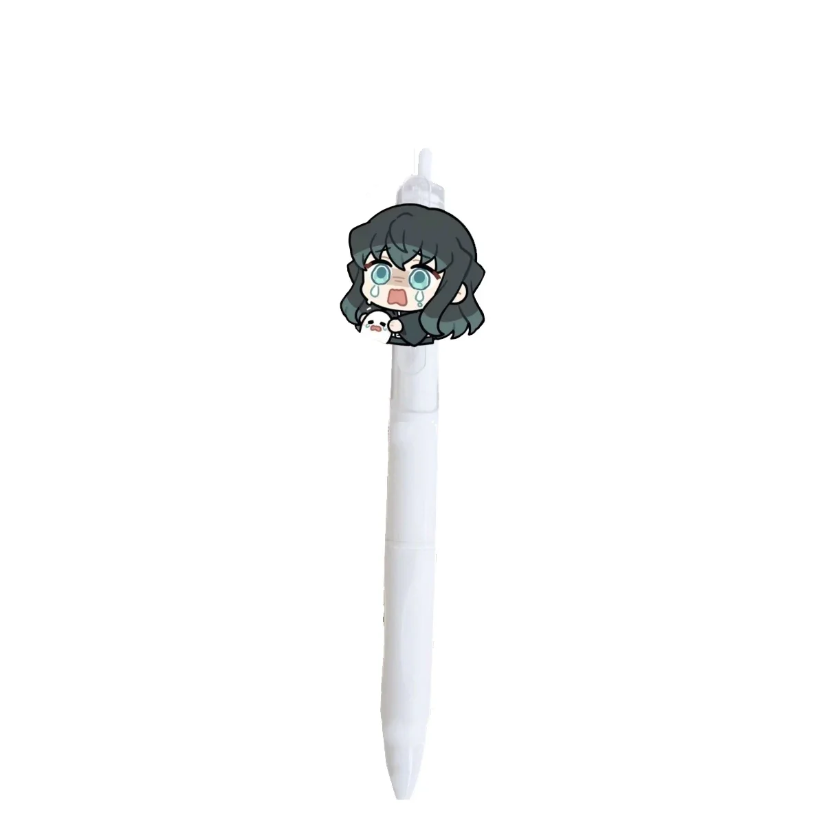 Bolígrafo de 0,5 Mm para Demon Slayer Kamado Tanjirou, bolígrafo para estudiantes, juego de dibujo para exámenes, figura de dibujos animados de Anime, pincel, suministros de estudio, regalo