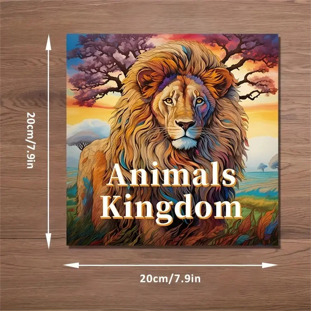 1pc Art Coloring Book 22 Page Coloring Books Gift For Birthday Party Relieve Stress Kill Time Graffiti Painting Drawing Art Book