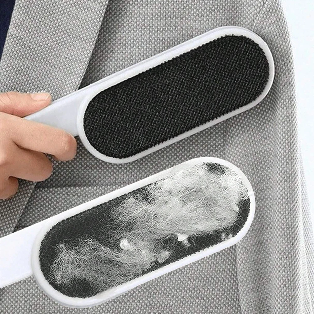 Quitapelusas reutilizable para el hogar, Sábana de doble cara a prueba de polvo, cepillo estático, eliminación de pelo de perro y gato, ropa, alfombra de sofá de lana