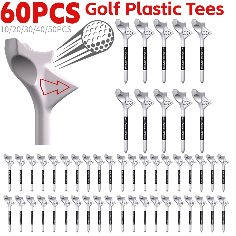 Tragbare Golf Kunststoff T-Shirts 10 ° Diagonale Geschwindigkeit Golf Tee Stand langlebige Golfball Tee Halter Golf liefert Sport Golf Zubehör