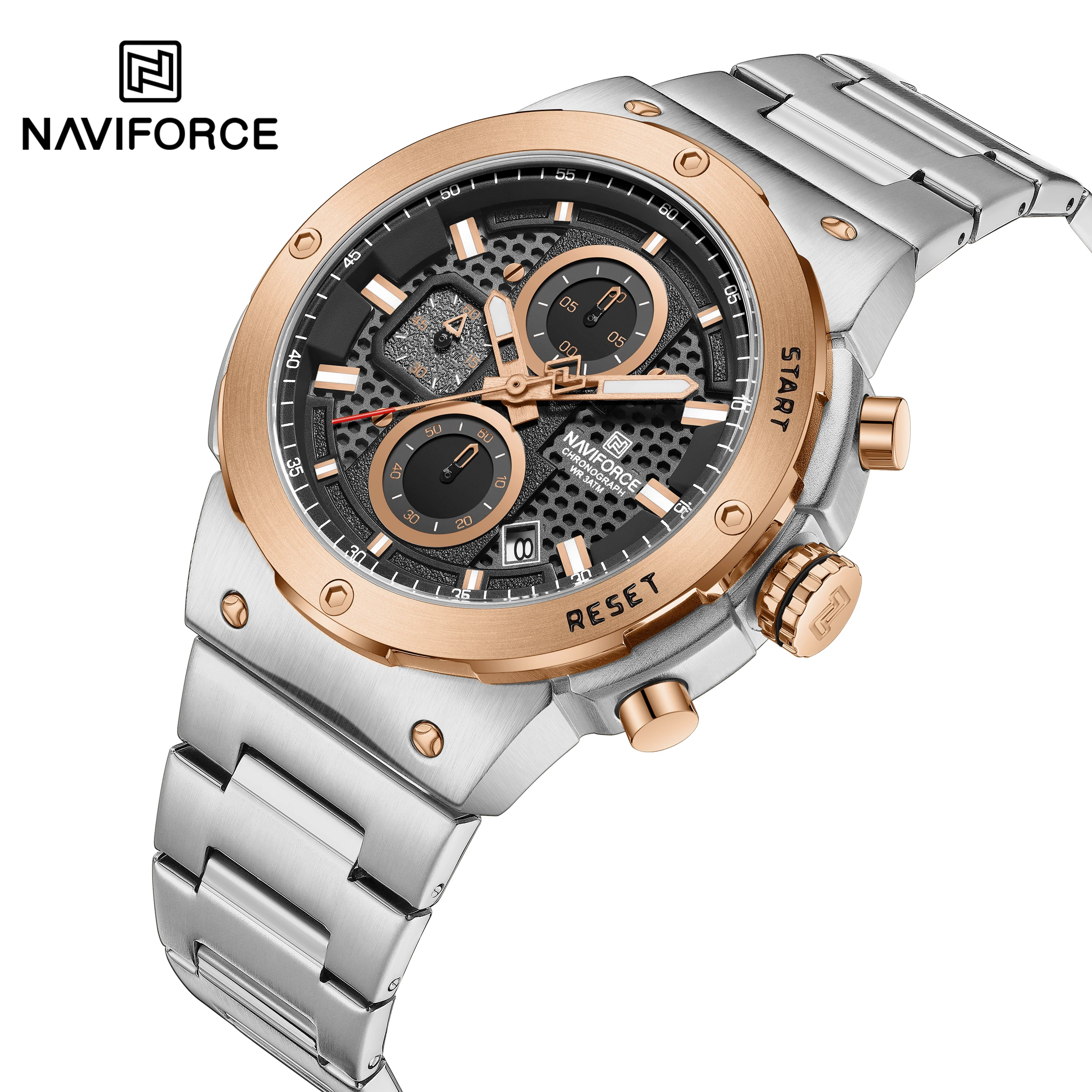 Rotatable Bezel Men's Quartz Watch