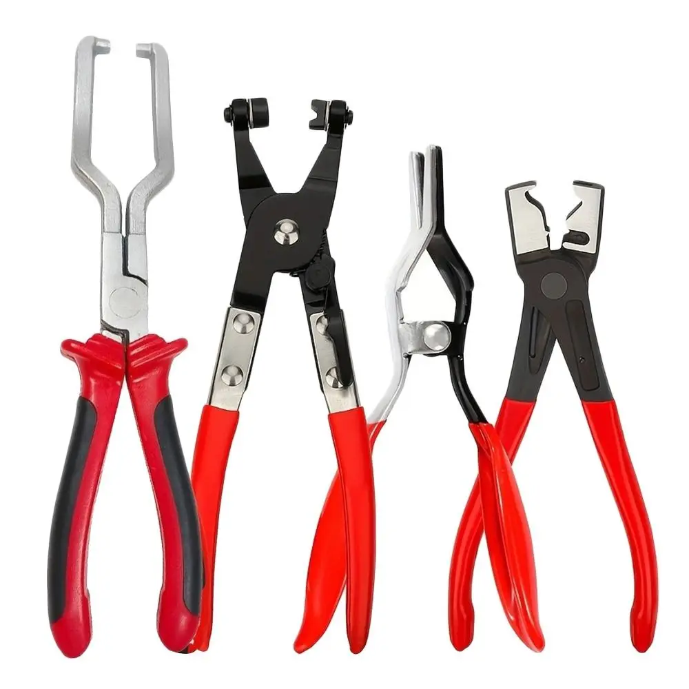 Convenient Metal Hose Crimping Pliers Heavy-Duty Multi-Functional Pipe Clamp Tool Clamp Removal Pliers DIY Repair