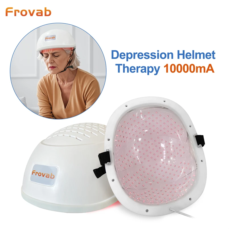 

1-20000Hz Medical Term Tbi Infrared Helmet 810 nm Recovery After Brain Injury Childhood with Depression Autism Stroke Recovery