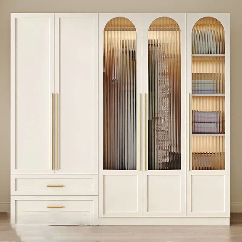 

Closet For Clothes Wardrobes Storage Simple Clothing Modern Rack Display Cabinets White Nordic Guarda Roupa Furniture Bedroom