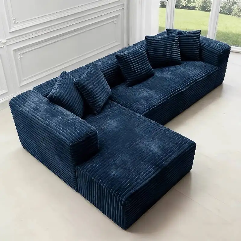 

Minimalist European Living Room Sofas Desing Set Nordic Modern Sectional Sofa Accent Floor Muebles Para Hogar Home Furniture