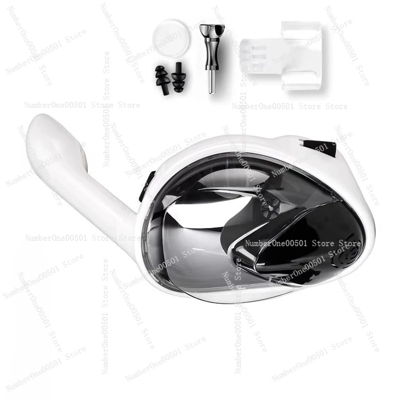 

Snorkeling Set Prescription Mask for Adults Kids Full Face Dry Snorkel Mask Anti Fog Diving Goggles