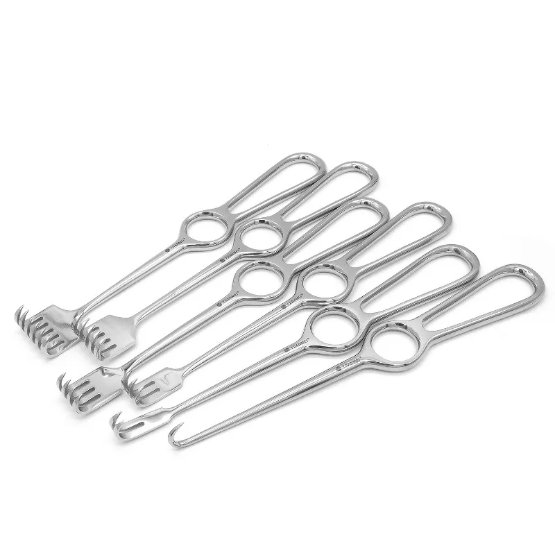 1PC Deep Retractor Muscle Hook 3 4 5 Claws Skin Pull Hook Orthopedics Surgical Instruments
