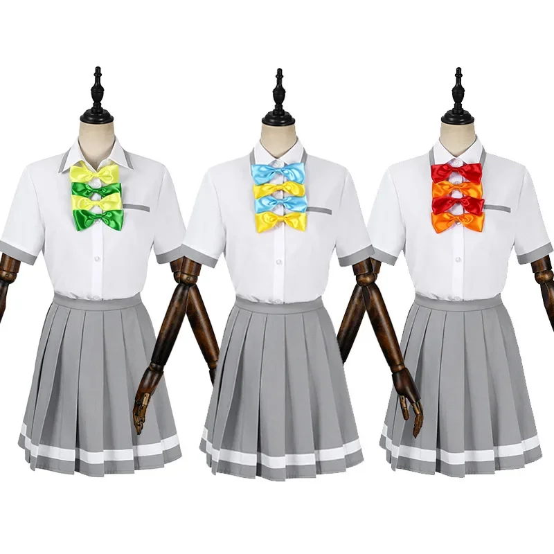 FC6ANIMECC Yanami Anna Yakishio Remon Komari Chika Cosplay Anime Troppi eroi di perdita Cosplay Jk Uniformi scolastiche per Wo@FC8!