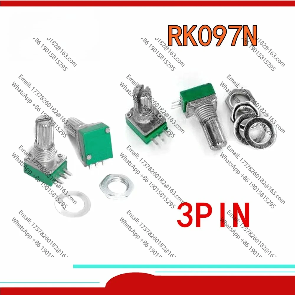 

10PCS/LOT 100%NEW RK097N 3PIN B5K 10K 20K 50K 100K