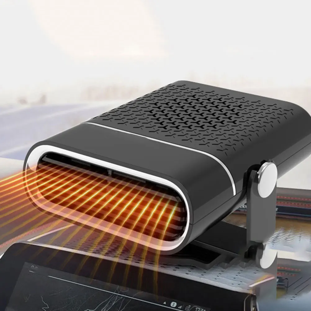 Elektrische Auto Heizung Tragbare Auto Defogger Demister Schnelle Heizung Windschutzscheibe Clearing Gerät Einfach Installieren Anti-Fog Auto Heizung