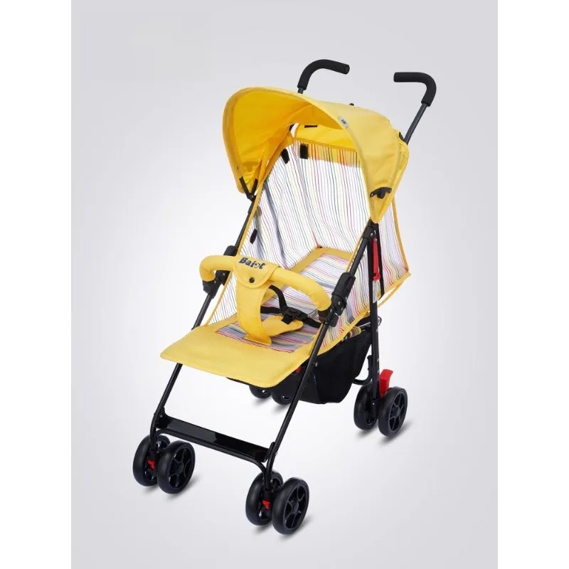 

Дышащая летняя детская коляска — легкая складная коляска-зонтик с откидным сиденьем, сетчатая вентиляционная конструкция