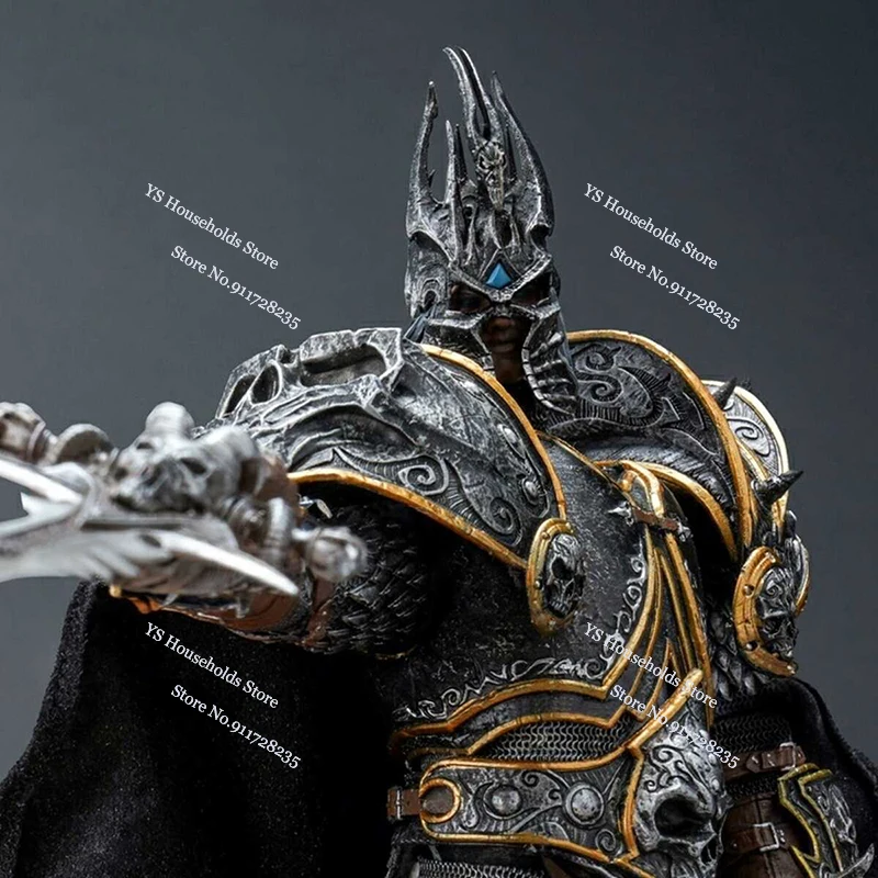 Titan Toys 1/12 TT001 Warcraft Frost Knight Cloth Action Figure Game Role Simulation Delicate 6Inches Full Set Soldier Model