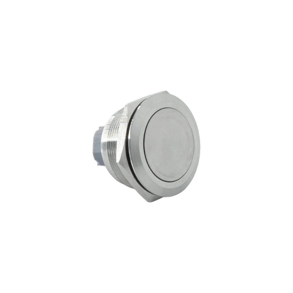 12mm 16mm 19mm 22mm stainless steel ultra short touch metal push button switch on off power LED light Waterproof circle ip65