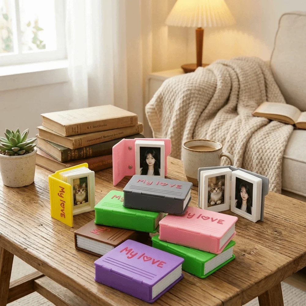 Foldable Creative Folding Album Foldable Album 2x3 Accordion Photo Album Open Folder Instant Photocard Holder Open Folder
