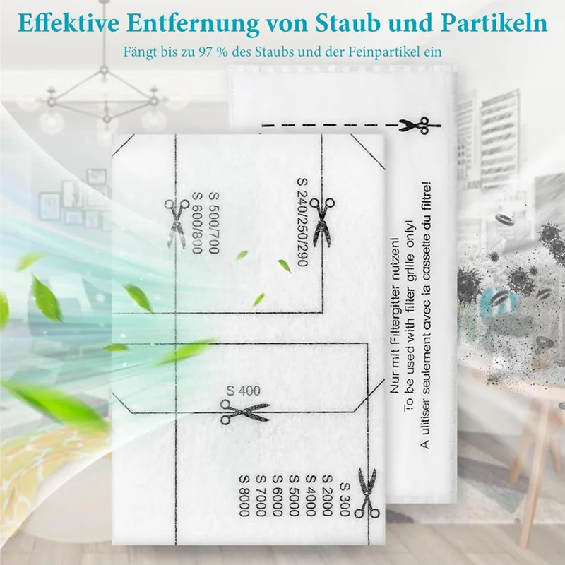 BAAD Vacuum Cleaner Filters For  Complete C1/C2/C3, Compact C1/2, Classic C1, Dynamic U1,Dynamic U1,S200-S899,S2000-S899