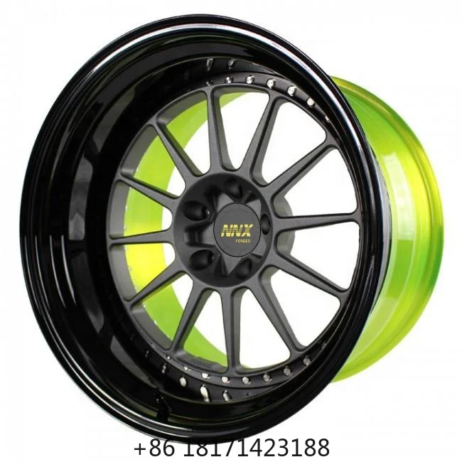 【Hot】Customized Alloy Steel Wheels Rims 15 16 17 18 19 20 21 22 23 24 Inch 5x120  5*114.3  Forged Car Wheels for 3 Piece Rims