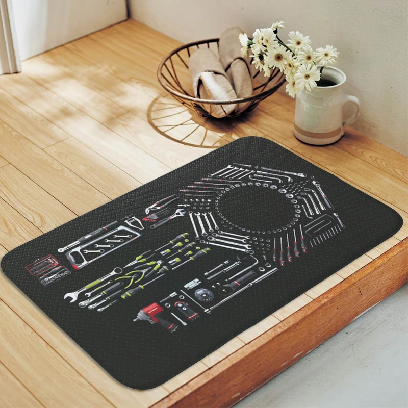 

Living Room Floor Mat F-Facoms Carpet Entrance of House Slip-resistant Balcony Hallway Bedroom Rug Soft Doormat Home Decor Items