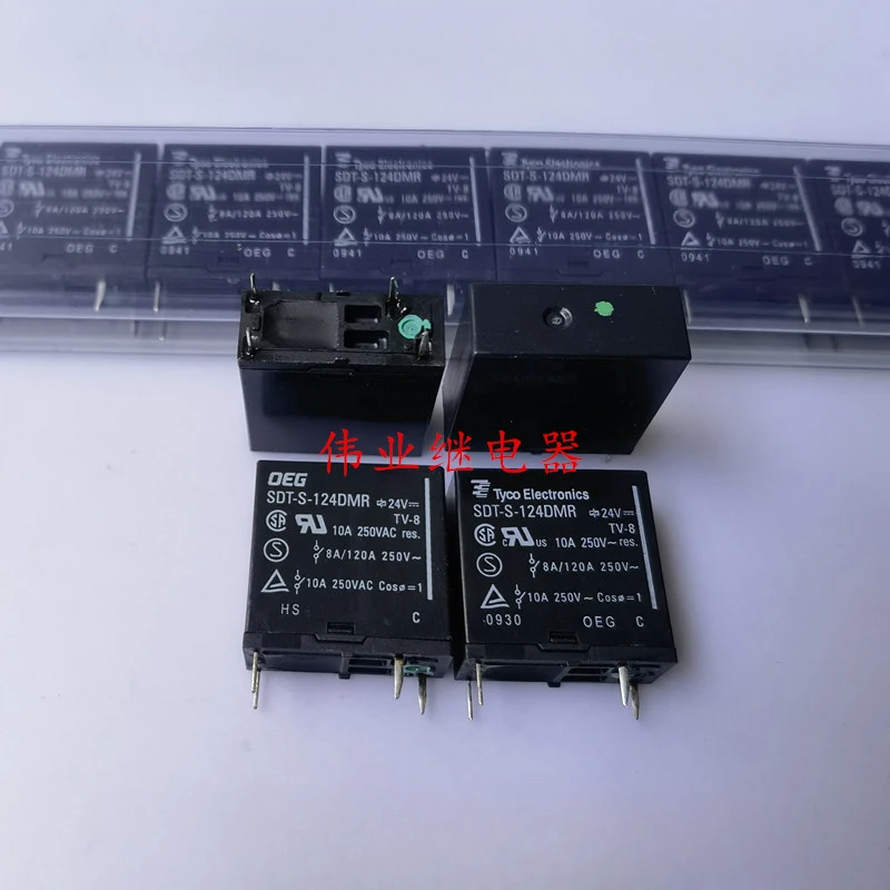 

（Brand New Original）1pcs/lot 100% original genuine relay:SDT-S-124DMR 24V 4pins 10A