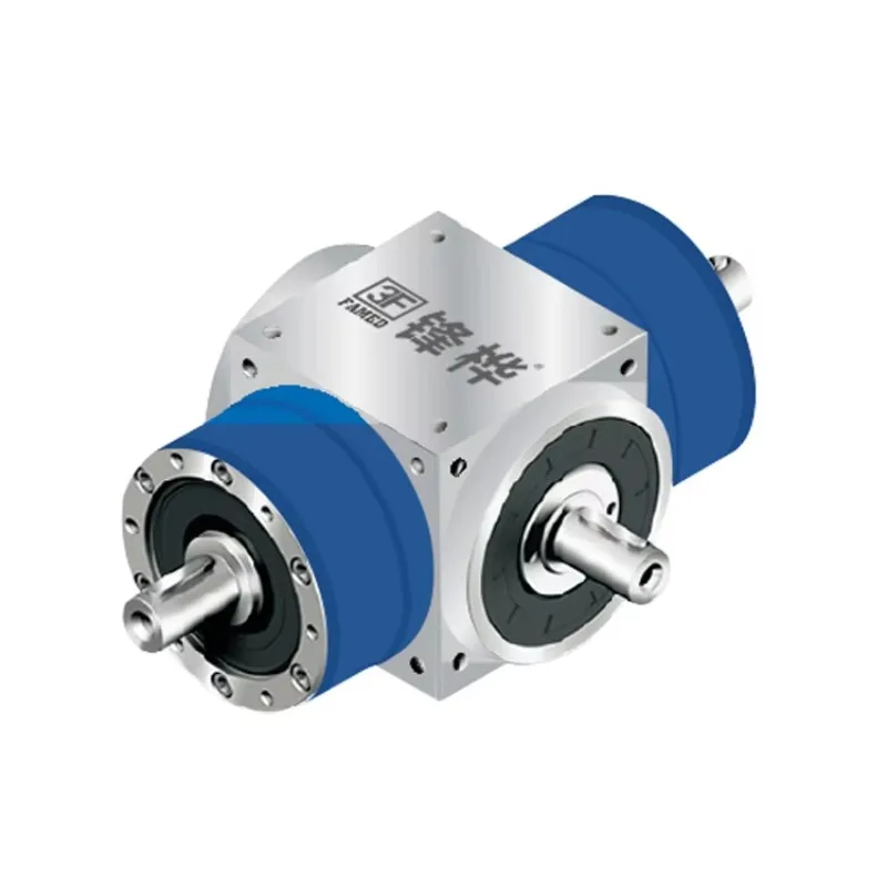 AT Series 1 to 1 Ratio 90 Degree Drive Bevel Gear Reducer Transmission Gearbox