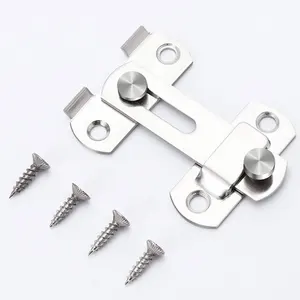 Torverriegelungsschraube 90 ° /180 ° Wechselnde Edelstahlschlos 6 Hauptverkaufsrinnen für Schiebetüren - №4