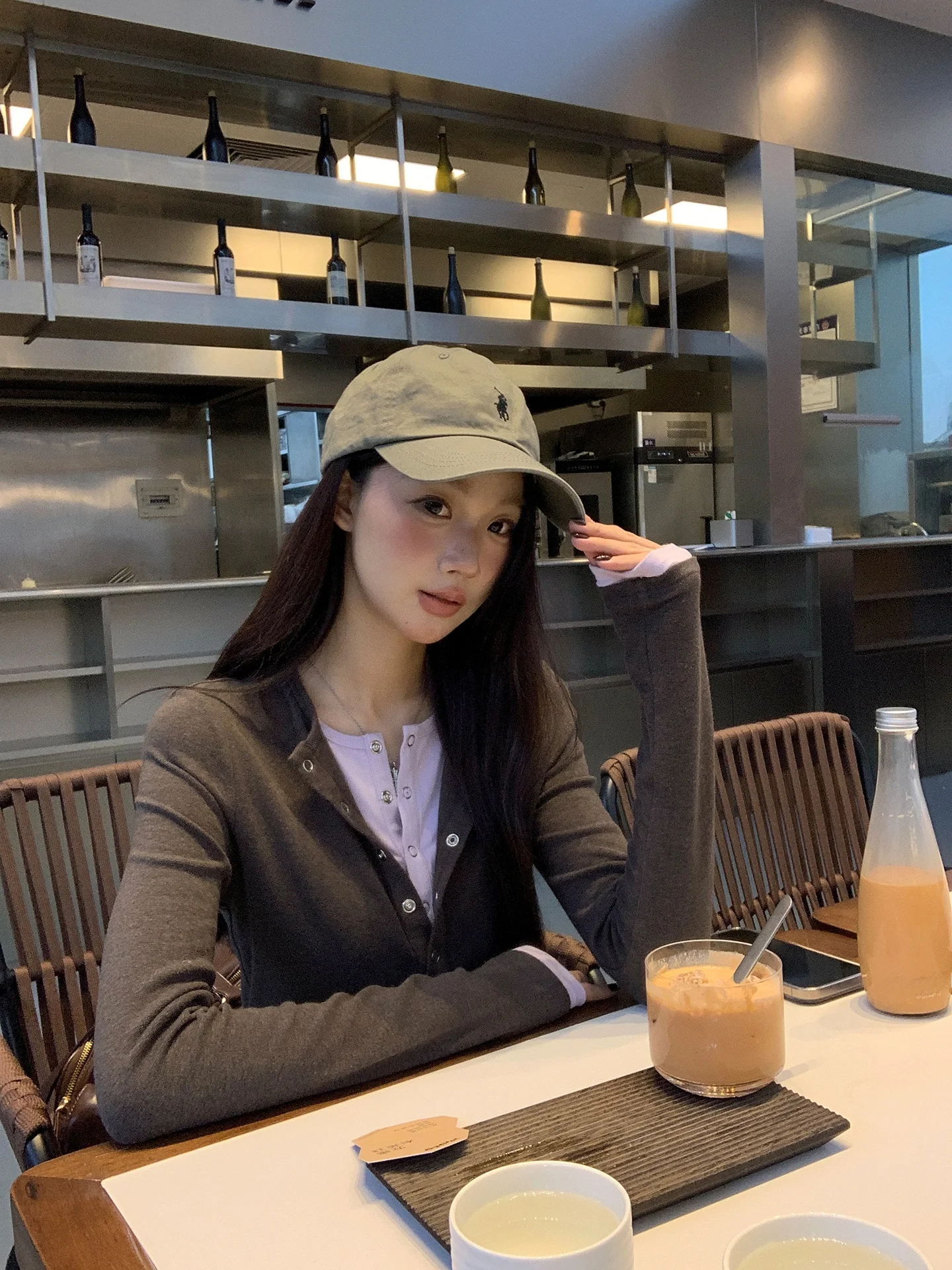 

Женская модная американская футболка Slim Fit Long Sve Base irt, внутренняя одежда, многослойный женский топ для зимнего сезона