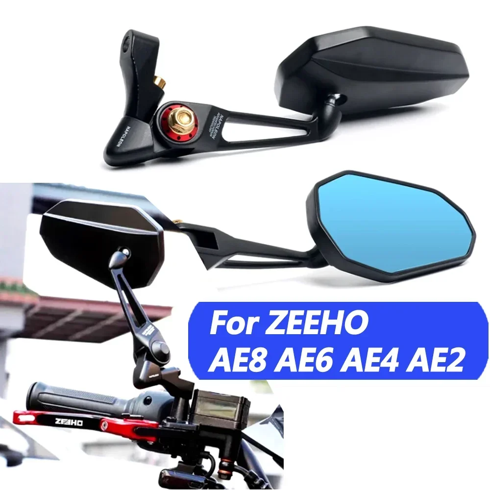 For ZEEHO AE8 AE6 AE4 AE2 electric motorcycle AOS9 rearview mirror fashionable reflective mirror reverse mirror