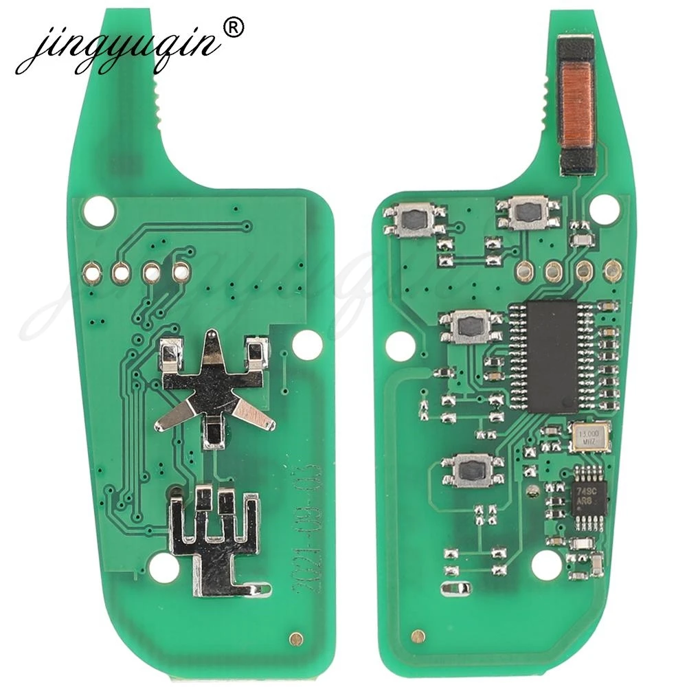 jingyuqin 50pcs Car Remote Key Circuit Board Plate Fit For Ford F150-F550 Fusion Explorer N5F-A08TAA ID49 Chip 315 Mhz 2013-2017