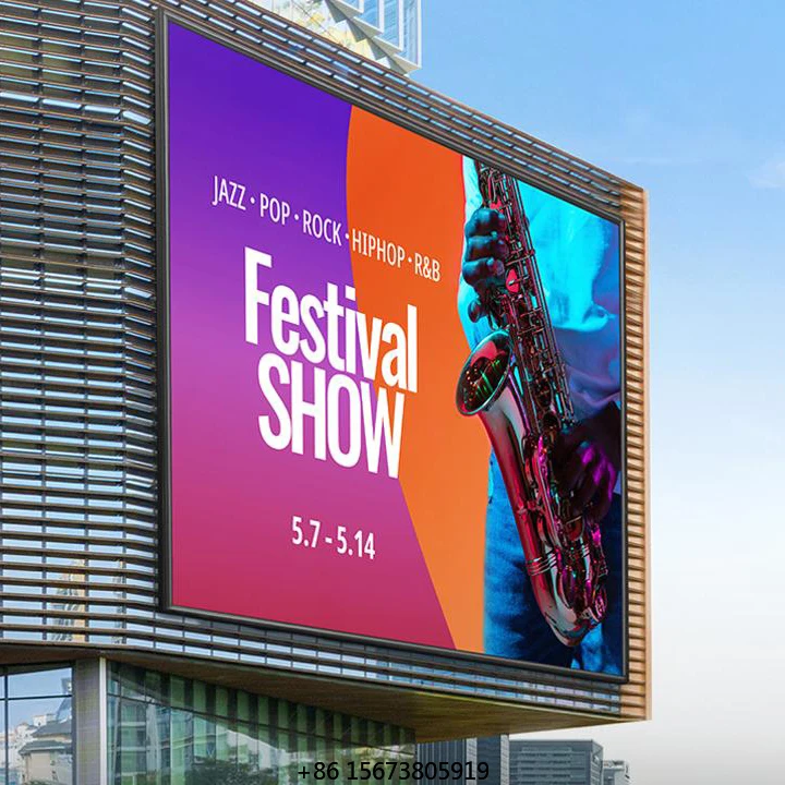 

Суперлегкий уличный светодиодный экран P3 P4 P5 P6 P8 P10, большой рекламный щит, светодиодные вывески, дисплей