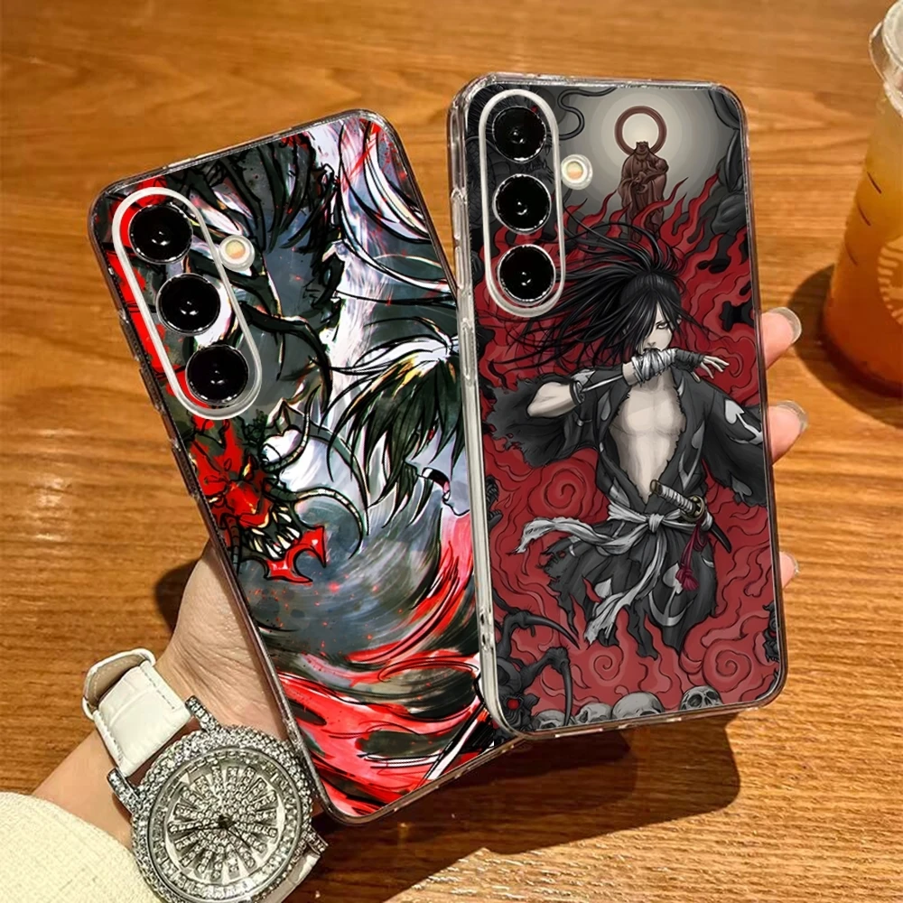 Anime Dororo Phone Case For Samsung S26 S25 S24 Ultra S23 Fe S22 S20 S21 Plus Plus 5G Fe Transparent Cover