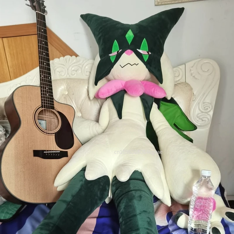 

150 см супер большой размер Pokemon Kawaii Meowscarada плюшевые мягкие игрушки кукольная комната гигантское украшение плюшевая игрушка детский подарок