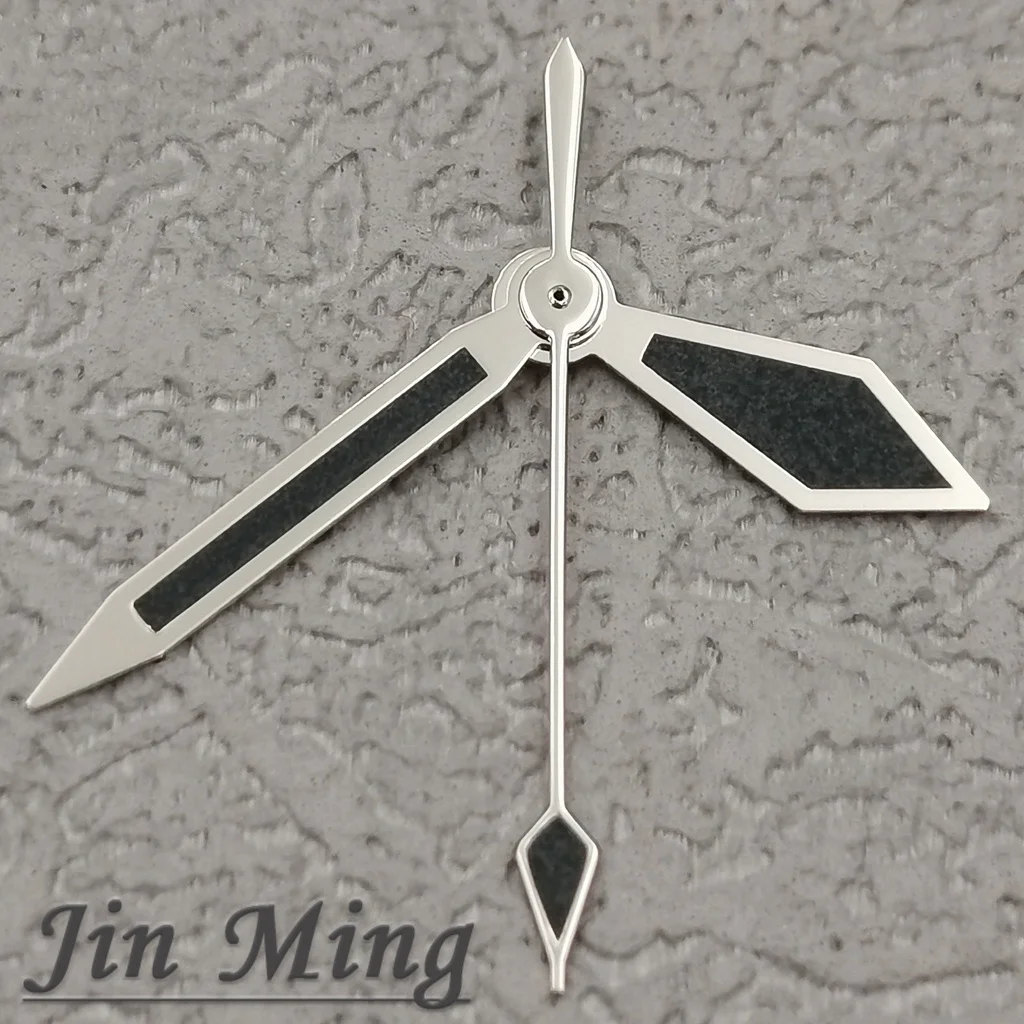 ساعة يد عالية الجودة 12.5*12*8.5 أخضر مضيء فضي أسود ل NH35 NH36 7S26 7S36 4R35 4R36 حركة الساعات اكسسوارات