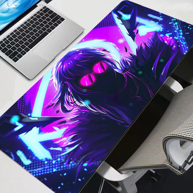 Mouse pad League Of Legends Evelynn large keyboard Mousedesk pad non-slip rubber Mousepad laptop mouse carpet Game table mat