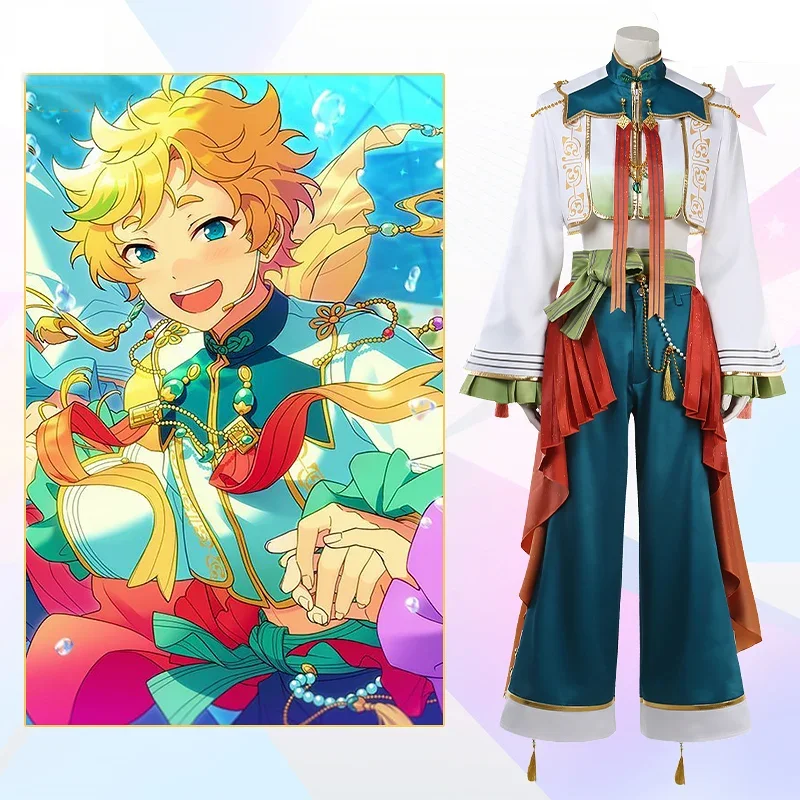 Game Ensemble Stars Switch Cosplay Costume Sakasaki Natsume Harukawa Sora Tsumugi Aoba Cosplay Halloween Uniforms Custom Made