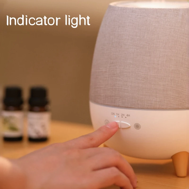 Electric Aroma Air Diffuser 300ml Aromatherapy Essential Oil Diffuser Remote Control Ultrasonic Mist Humidifier with Night Light