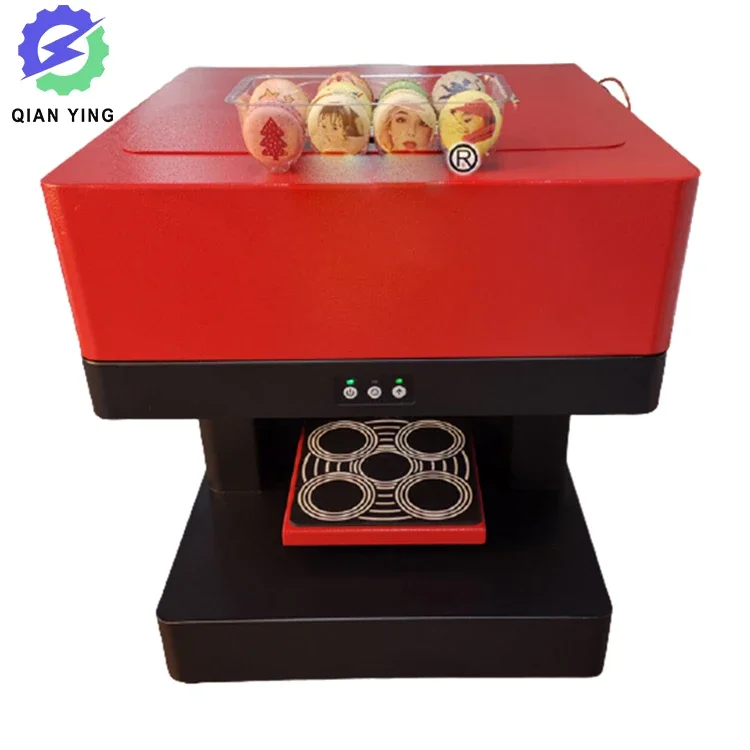 

Easy Operation 4 Cups Edible Ink Inkjet Printing Machine For Latte Art Continuous DIY Selfie Coffee Printer