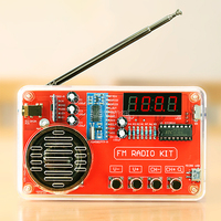 RDA5087 FM Radio Production Kit 3W Speaker DIY Electronic Kit Circuit Board Making 50-108MHz Receiver Loose Parts With Antenna